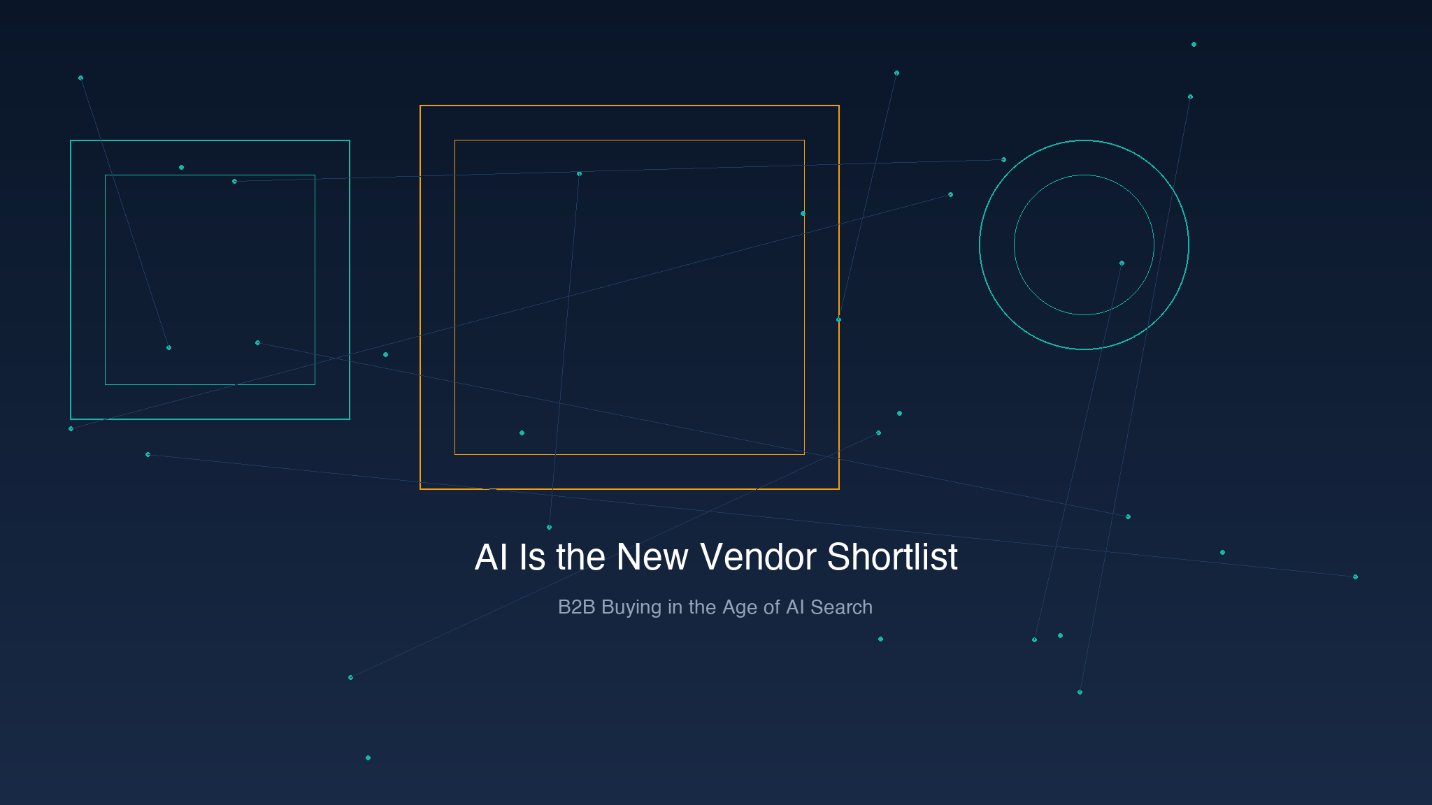 AI is the new vendor shortlist for B2B buyers in 2026